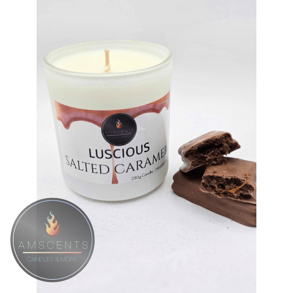 Luscious Salted Caramel 230g Candle