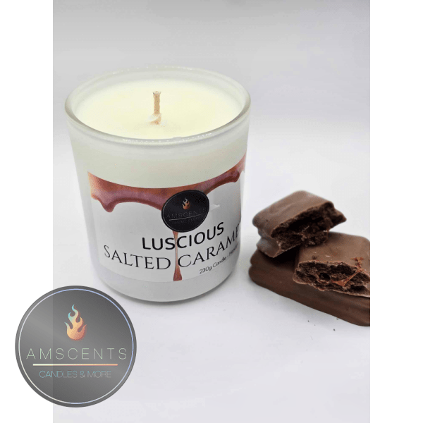 Luscious Salted Caramel 230g Candle - Image 2
