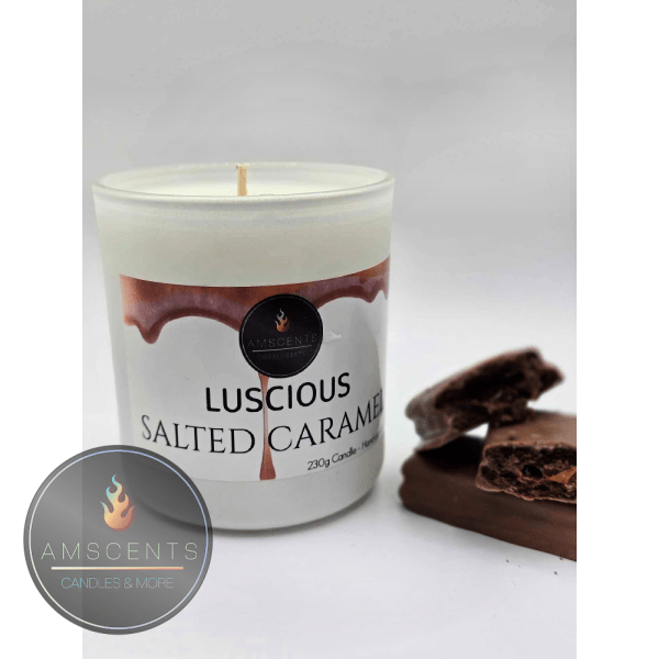 Luscious Salted Caramel 230g Candle - Image 3